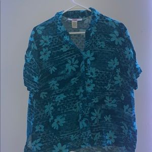 Blue Hawaiian shirt